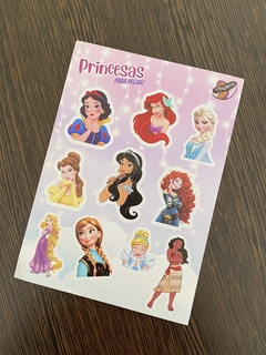 Planchita Stickers -Princesas Disney