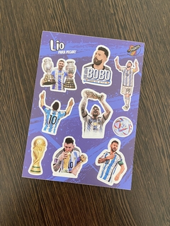 Planchita Stickers - Lio Messi