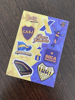 Planchita Stickers - Boca Juniors