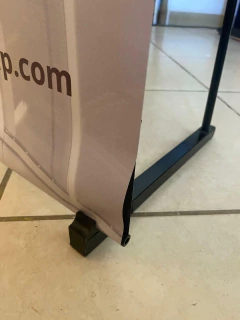 BANNER + PORTABANNER METÁLICO DOBLE TENSOR - lapegaste