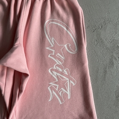 Conjunto Corteiz Letter Rosa na internet