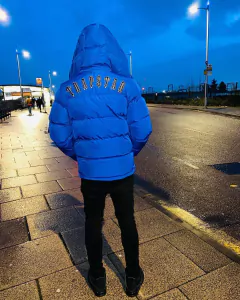 Jaqueta Trapstar Irongate Detachable Hood Azul Royal