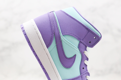 Imagem do Air Jordan 1 Mid ''Purple Aqua''