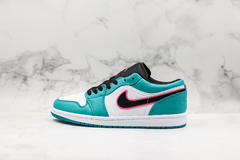 Air Jordan 1 Low "White Black Gym Blue"