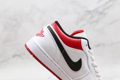 Air Jordan 1 Low "White Black Gym Red"