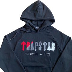 Conjunto Trapstar Chenille Decoded Preto/Vermelho - loja online