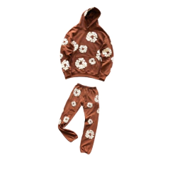 Conjunto Denim Tears Marrom