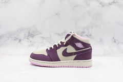 Air Jordan 1 Mid ''Pro Purple Desert Sand''