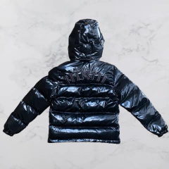 Jaqueta Trapstar Irongate Detachable Hood Preto Brilhante na internet