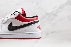 Air Jordan 1 Low "White Black Gym Red" - loja online