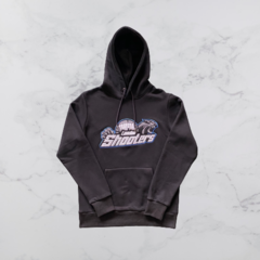 Conjunto Trapstar Shooters Hooded Preto/Azul