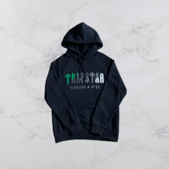 Conjunto Trapstar Chenille Decoded Preto/Verde
