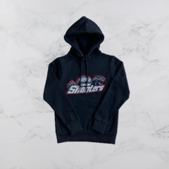 Conjunto Trapstar Shooters Hooded Preto/Vermelho