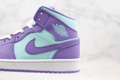 Air Jordan 1 Mid ''Purple Aqua'' - Hang Store