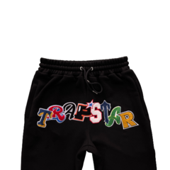 Conjunto Trapstar Widcard Zip Preto - loja online
