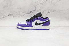 Air Jordan 1 Low "Court Purple White''