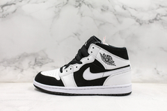 Air Jordan 1 Mid ''White Black Tuxedo''