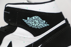 Air Jordan 1 Mid ''White Black Teal Tint'' - comprar online