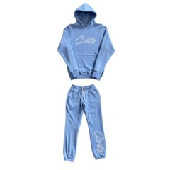 Conjunto Corteiz AlphaBet Azul Bebê