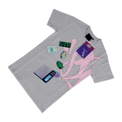 Conjunto SYNA World Cinza/Rosa - comprar online