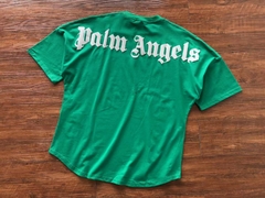 Camiseta Palm Angels Logo Green