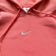 Nike Moletom Mini Swoosh Salmão - comprar online
