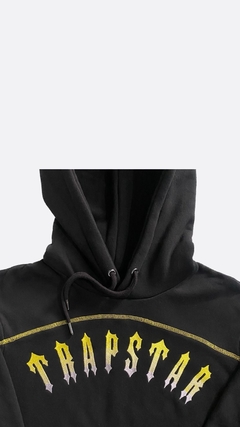Conjunto Trapstar Rongate Arch Chenille x Central Cee Preto/Amarelo - comprar online