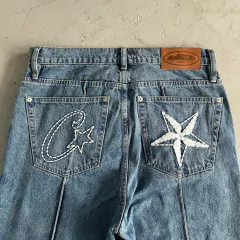 Conjunto Corteiz Jeans Azul na internet