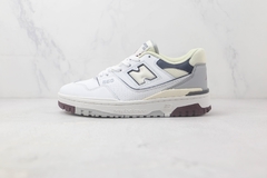 NB 550 ''White Indigo Burgundy''