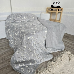 frazada luminosa jacquard