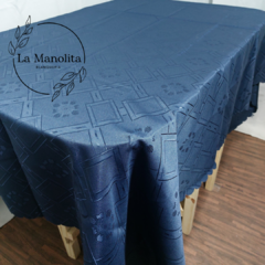 mantel labrado - La Manolita