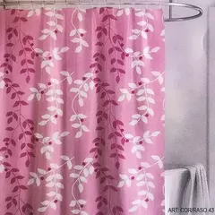 cortina raso estampada - comprar online