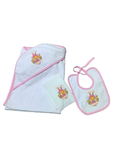 set toalla bebe x3 - tienda online