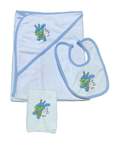 set toalla bebe x3 - comprar online