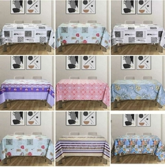 mantel ecocuero estampado - comprar online