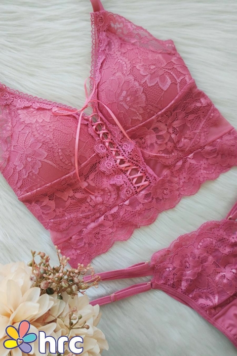 conjunto Romance cropped