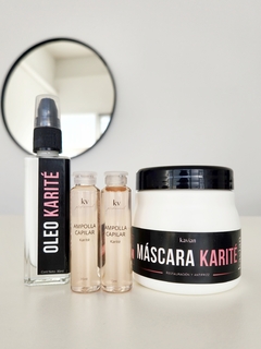 Combo Karité (Máscara, Óleo, Ampollas x2) - comprar online