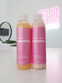 Kit Shampoo y Acond Keratina