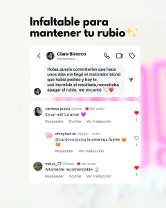 Mascara Matizadora BLOND en internet