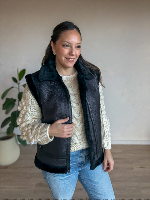 Chaleco Tibet - Negro - comprar online