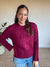 Sweater Libra - Bordo - tienda online