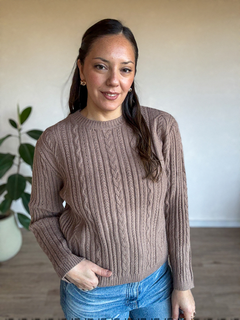 Sweater Libra - Beige - comprar online