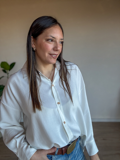 Camisa Lydia - Natural - comprar online