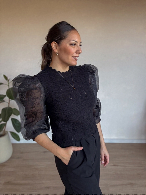 Sweater Javiera - Negro - comprar online