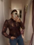 Camisa Ivory - Chocolate