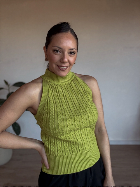 Musculosa Aitana - Verde Oliva - comprar online