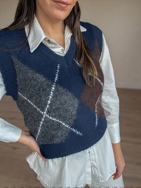 Chaleco Normandia - Azul - comprar online