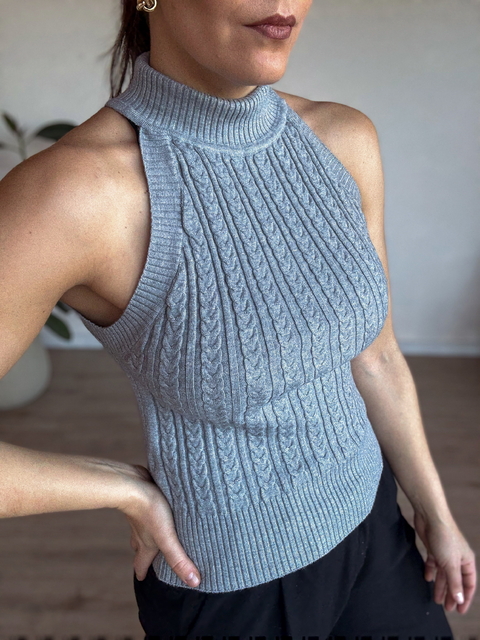 Musculosa Aitana - Gris - comprar online