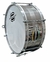 Caixa de Guerra 15x14" em Aço Inox com Apoio de Perna e base para Talabarte - comprar online