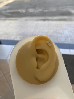 Piercing orelha pena lisa - comprar online
